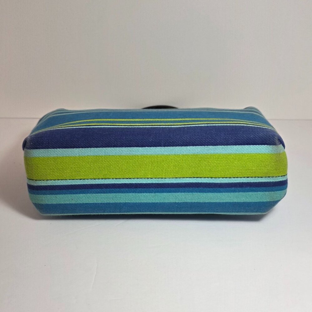 Kate Spade New York Striped Canvas Tote w/ Dust Bag - Small/Medium Size - Picture 3 of 9